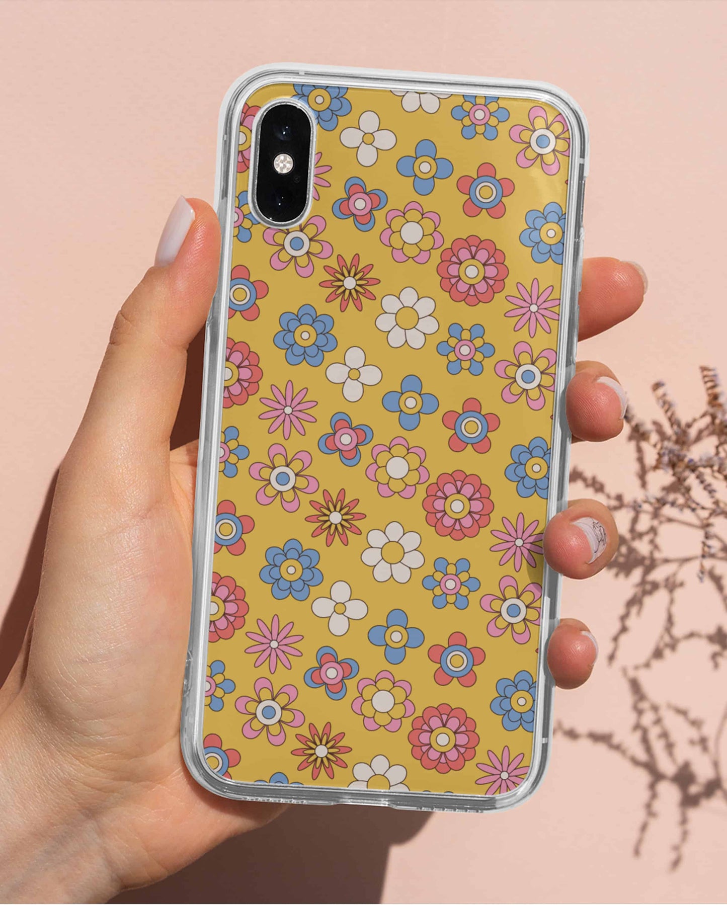 70s Flower Power iPhone Case