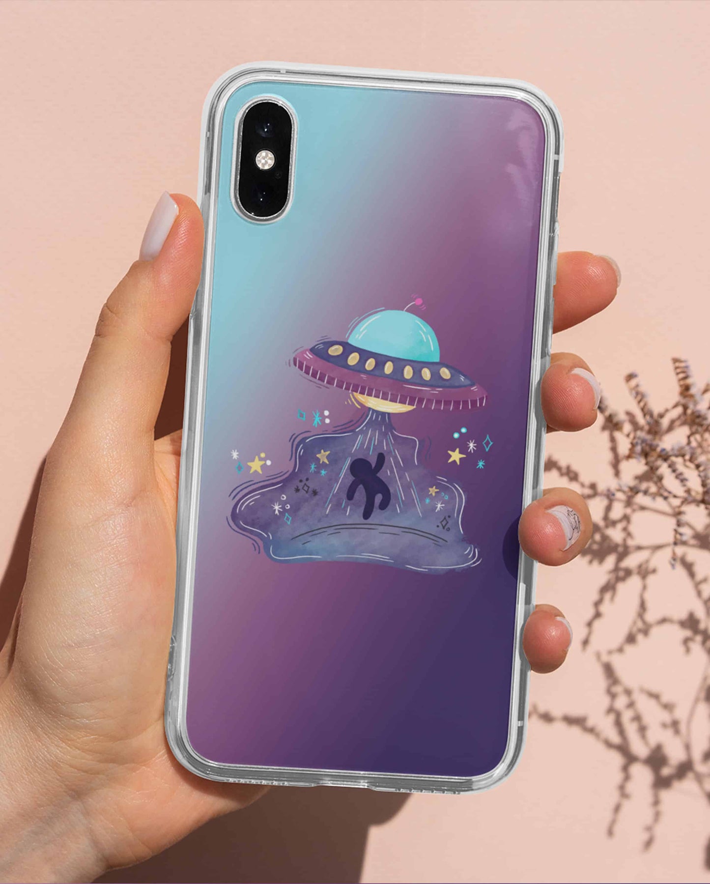 Abduction Alien iPhone Case