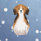 Beagle Sky Premium Cushion