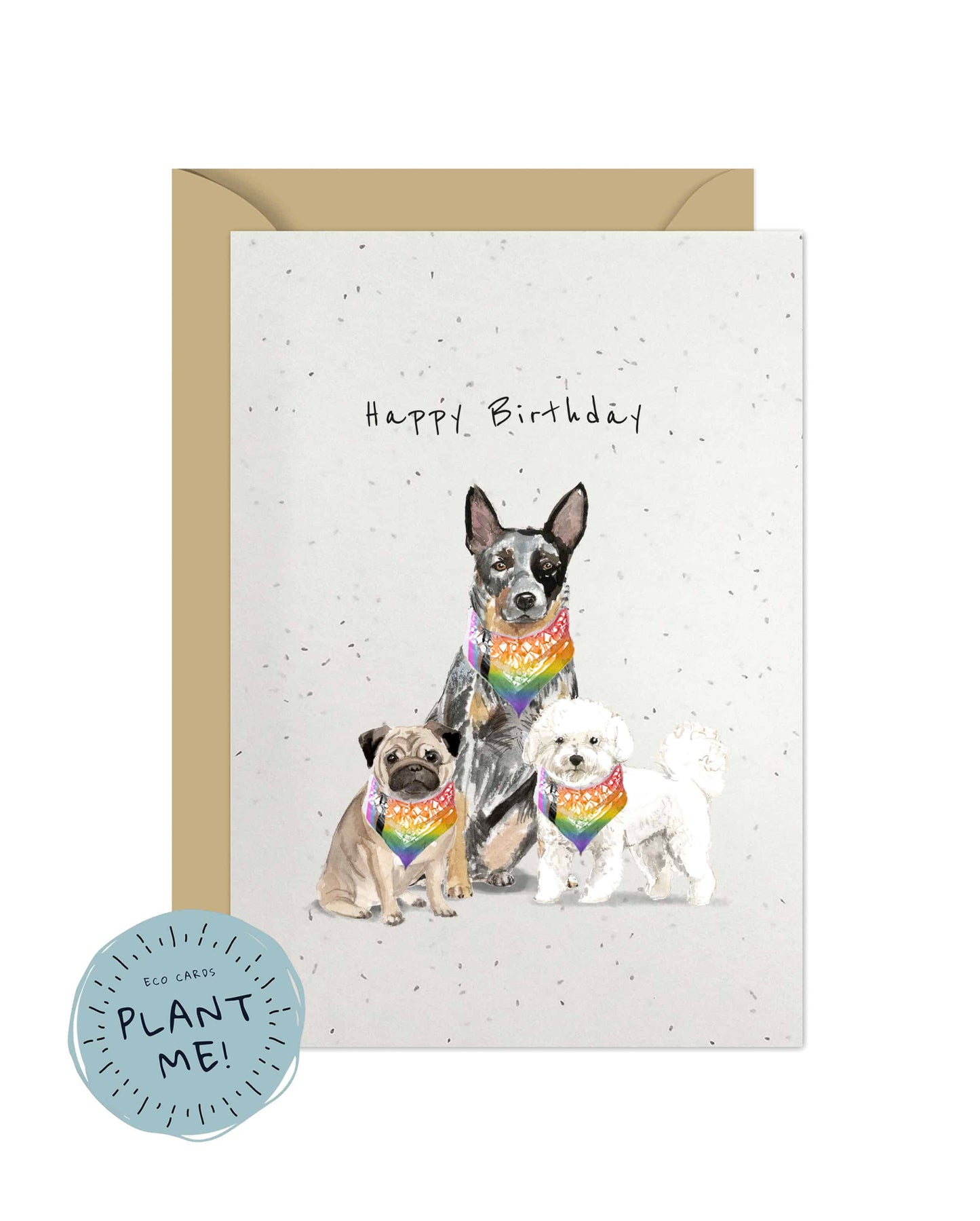 Gay Progressive Birthday Dog Card