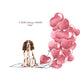 I will always WOOF You, Sprocker Springer Spaniel Brown Valentine's Card