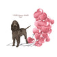 I will always WOOF You, Spinone Italiano Brown Roan Valentine's Card