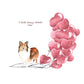 I will always WOOF You, Shetland Sheepdog Valentine's Card