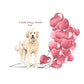 I will always WOOF You, Golden Doodle Valentine's Card