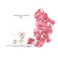 I will always WOOF You, Bichon Frise Valentine's Card