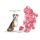 I will always WOOF You, Catahoula Leopard Dog Valentine's Card