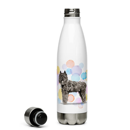 Bouvier des Flandres Dog Stainless Steel Water Bottle