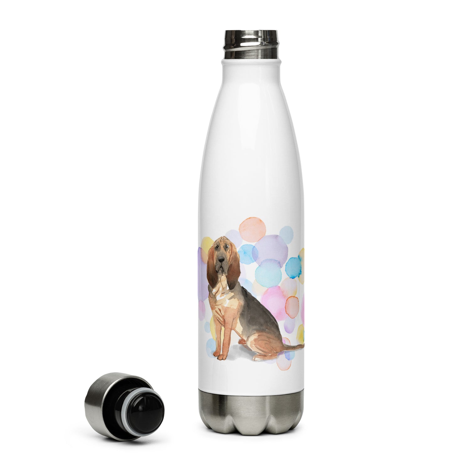 Blood Hound Dog Stainless Steel Water Bottle