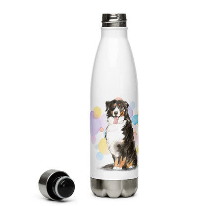 Bernese Mountain Dog Stainless Steel Water Bottle