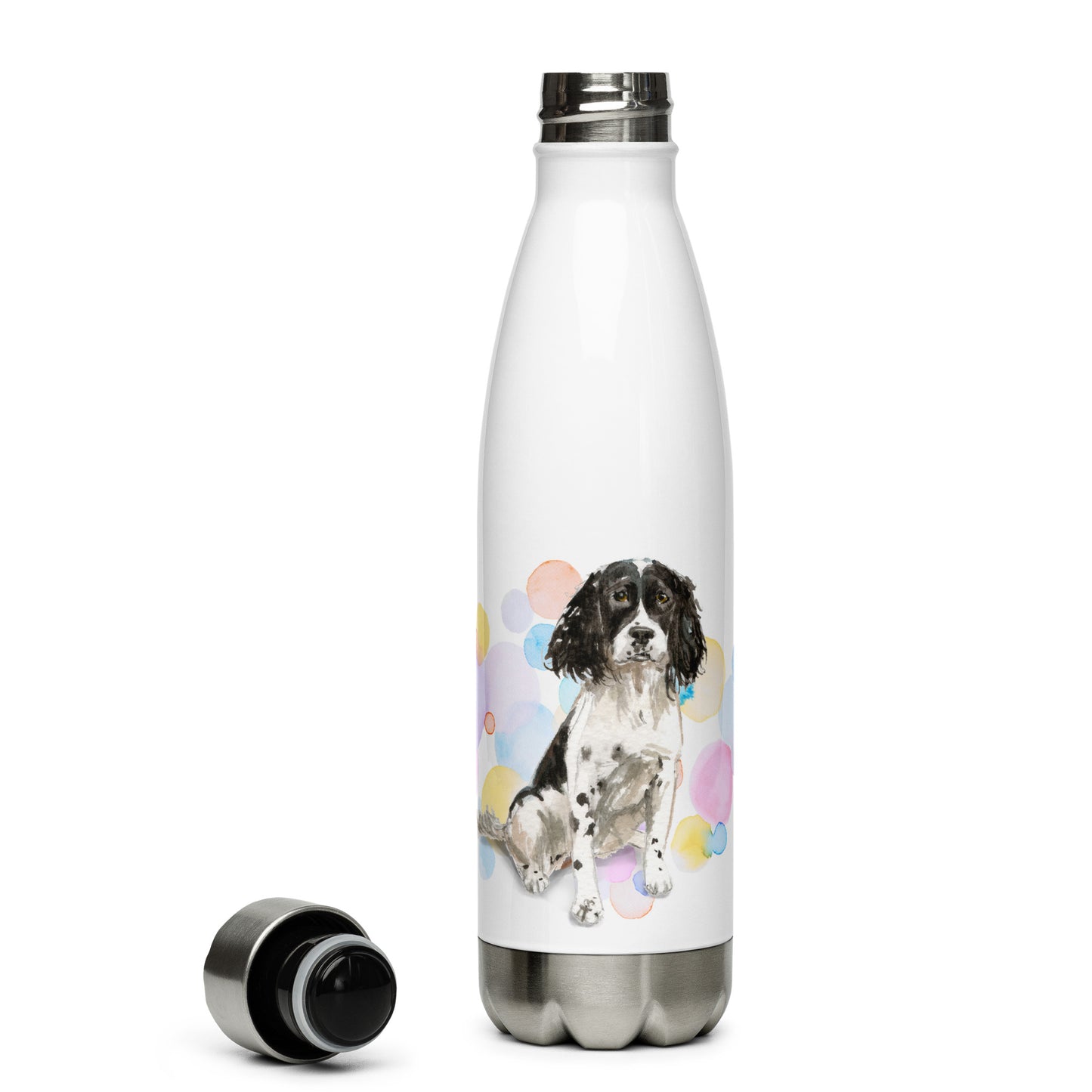 English Springer Spaniel Sprocker Dog Stainless Steel Water Bottle