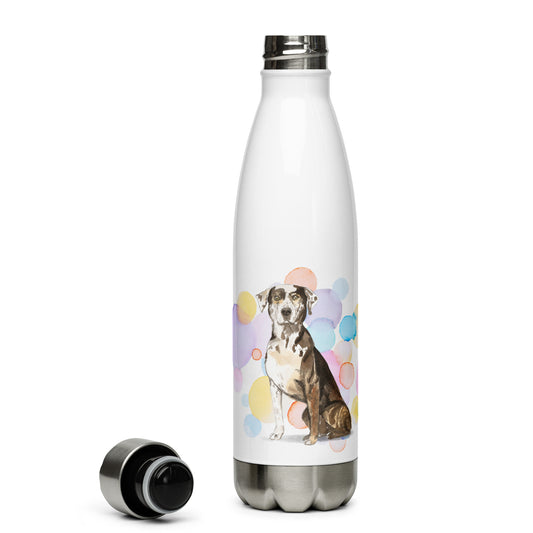 Catahoula Leopard Dog Stainless Steel Water Bottle