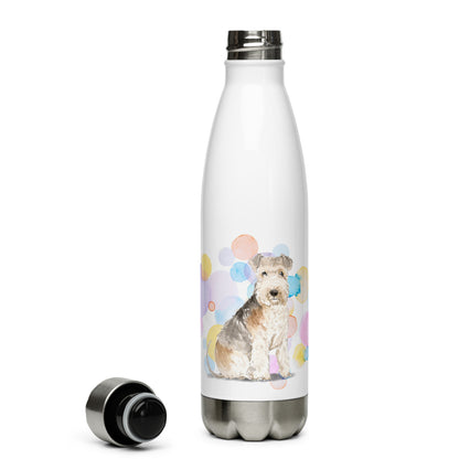 Peace Love Dog Stainless Steel Water Bottle – Jessica St. Clair Studio