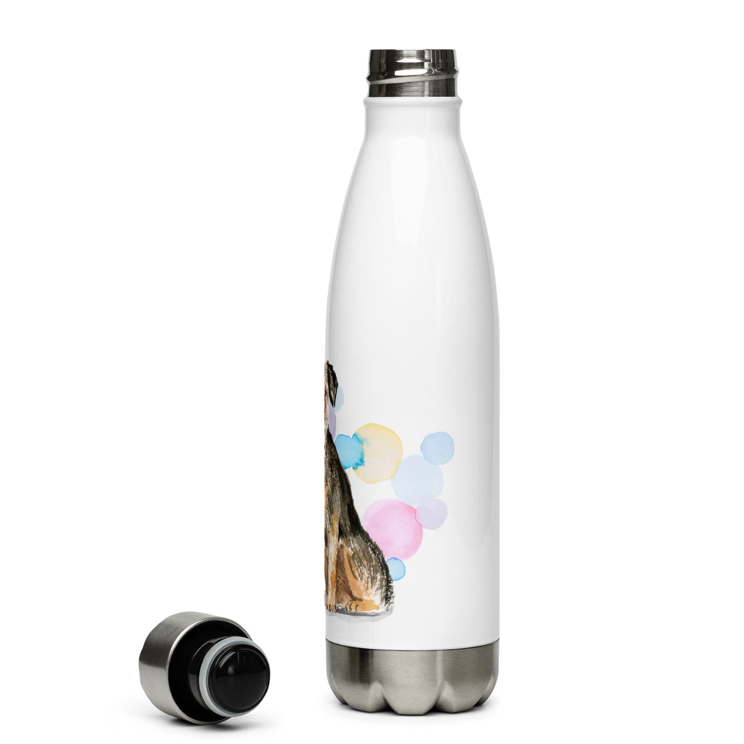 Border-Terrier Dog Stainless Steel Water Bottle