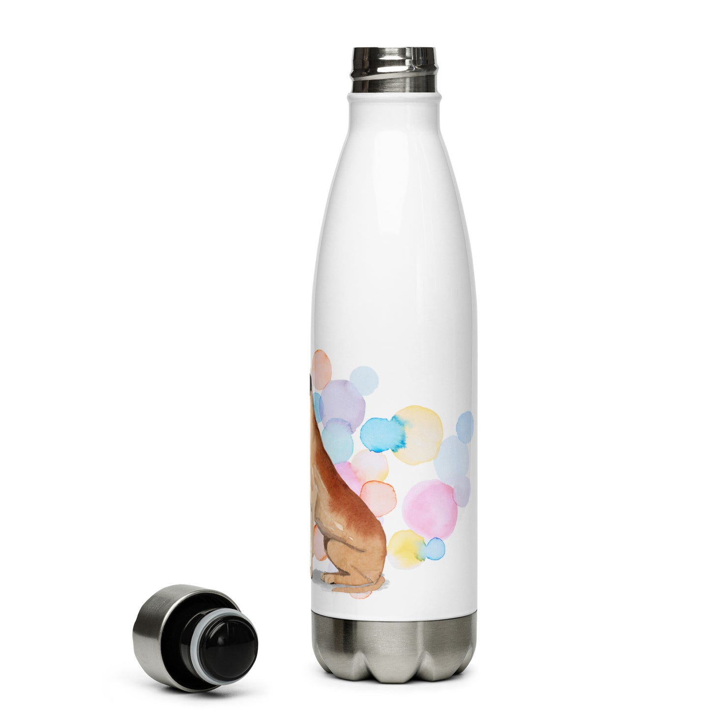 Great Dane Dog Splash Stainless Steel Water Bottle