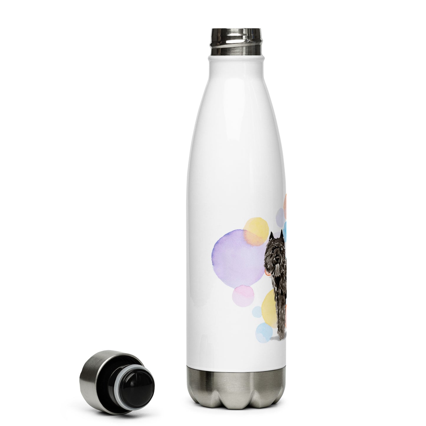 Bouvier des Flandres Dog Stainless Steel Water Bottle