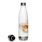 Pekingese Dog Splash Stainless Steel Water Bottle