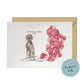 I will always WOOF You, Weimaraner Valentine's Card