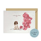 I will always WOOF You, Sprocker Springer Spaniel Brown Valentine's Card