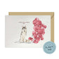 I will always WOOF You, Siberian Husky Valentine's Card