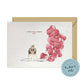 I will always WOOF You, Shih Tzu Long Hair Valentine's Card