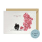 I will always WOOF You, Black Pomeranian Valentine's Card