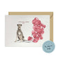 I will always WOOF You, Irish Wolf Hound Valentine's Card