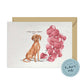 I will always WOOF You, Hungarian Vizsla Valentine's Card