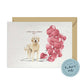 I will always WOOF You, Golden Doodle Valentine's Card