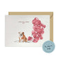 I will always WOOF You, English Bulldog Valentine's Card