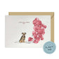 I will always WOOF You, Border Collie Valentine's Card