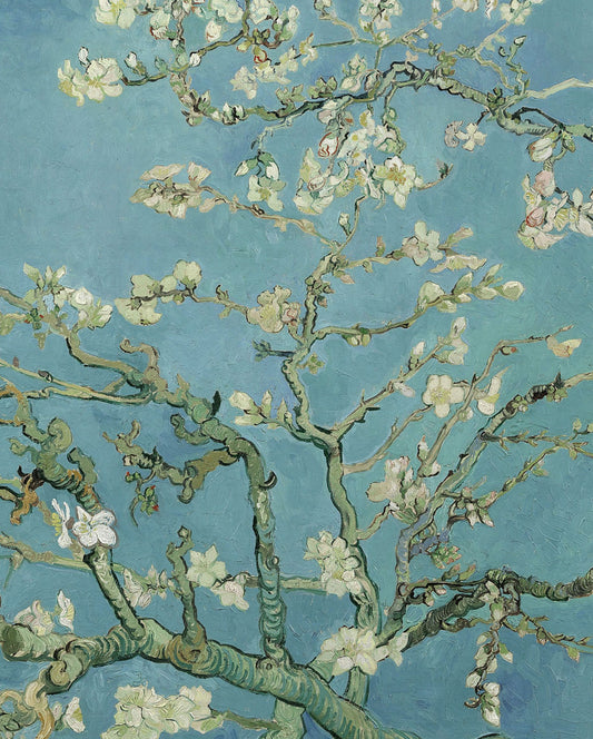 Almond Blossoms by Van Gogh Premium Pillow