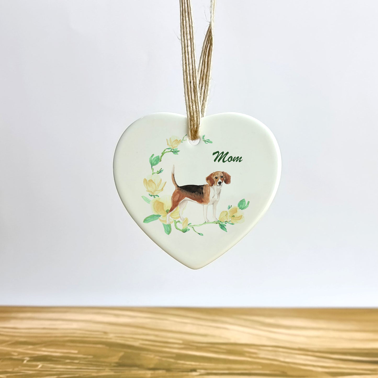 Mother's Day Watercolour Dog Ornament - 88 Breeds